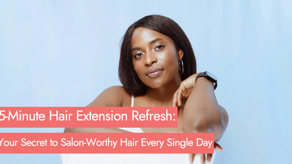 5-Minute Hair Extension Refresh: Your Secret to Salon-Worthy Hair Every Single Day