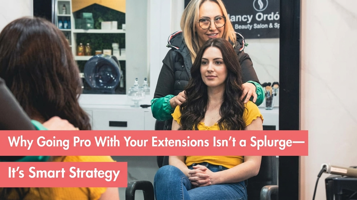 Why Going Pro With Your Extensions Isn’t a Splurge—It’s Smart Strategy