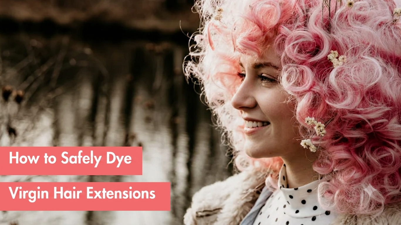 How to Safely Dye Virgin Hair Extensions (Without Ruining Your Investment)