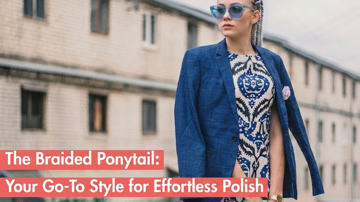 The Braided Ponytail: Your Go-To Style for Effortless Polish