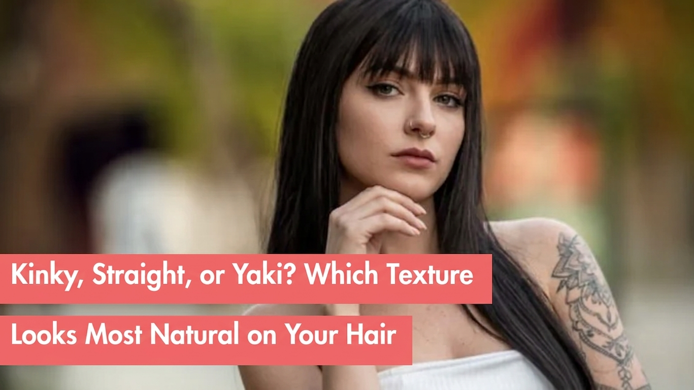 Kinky, Straight, or Yaki? Which Texture Looks Most Natural on Your Hair