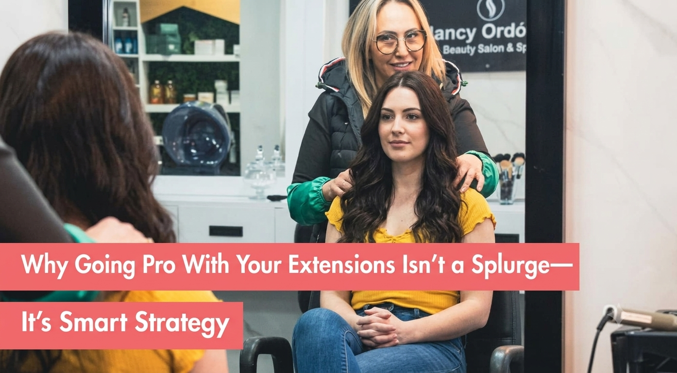 Why Going Pro With Your Extensions Isn’t a Splurge—It’s Smart Strategy