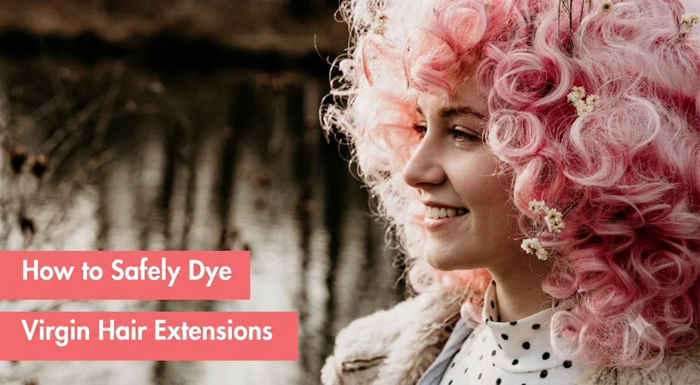 How to Safely Dye Virgin Hair Extensions (Without Ruining Your Investment)