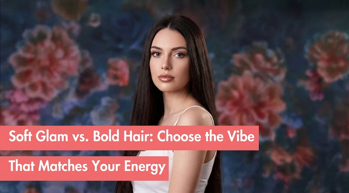 Soft Glam vs. Bold Hair: Choose the Vibe That Matches Your Energy (Not Just the Trend)