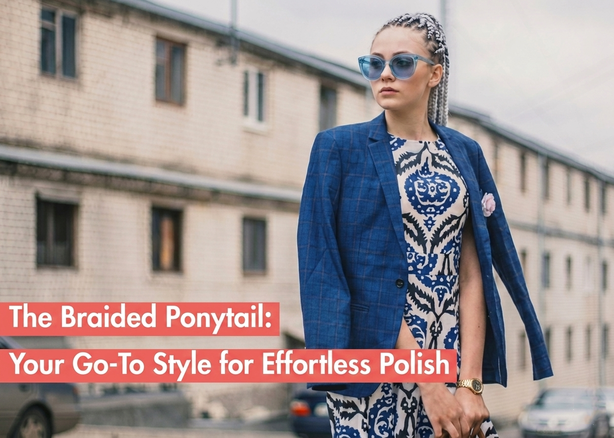 The Braided Ponytail: Your Go-To Style for Effortless Polish