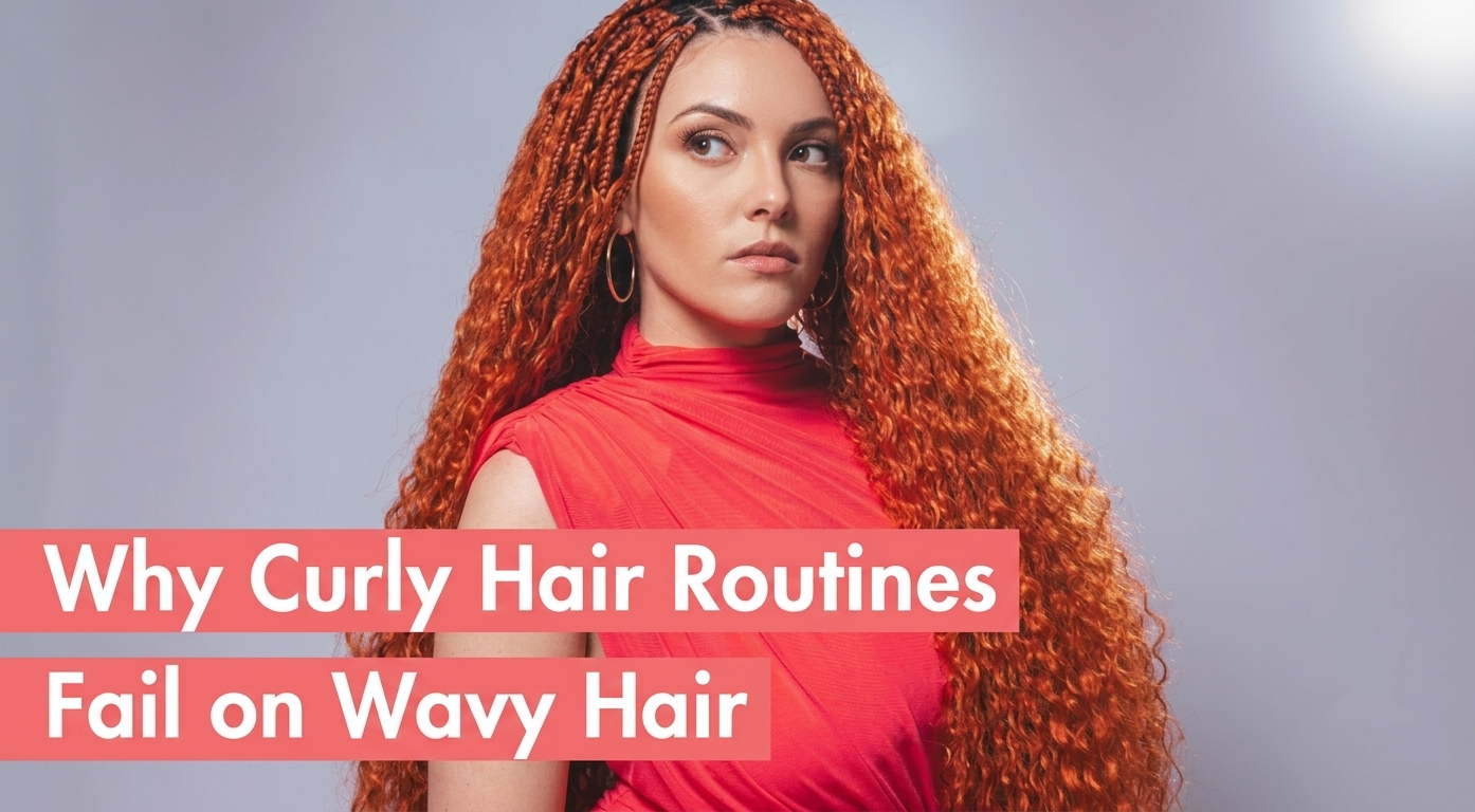 Why Curly Hair Routines Fail on Wavy Hair (And What to Do Instead)