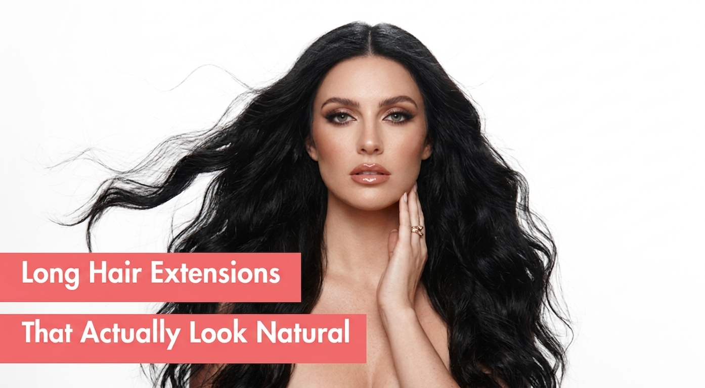 Long Hair Extensions That Actually Look Natural (No “Helmet Hair” Allowed)