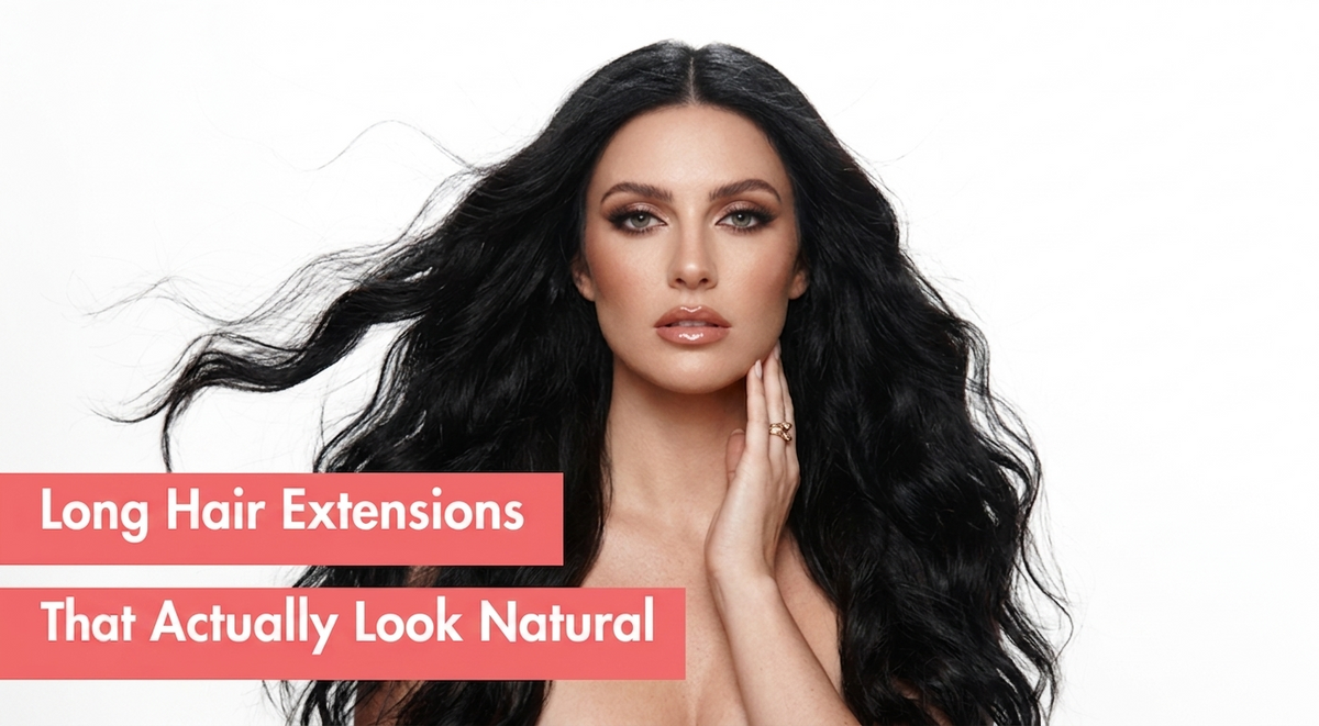 Long Hair Extensions That Actually Look Natural (No “Helmet Hair” Allowed)