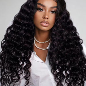 Azureplume Hair Wig 5x5 Hair Deep Wave Virgin Human Hair