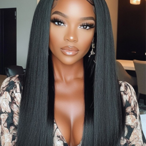 Azureplume Hair Wig 5x5 Hair Yaki Virgin Human Hair
